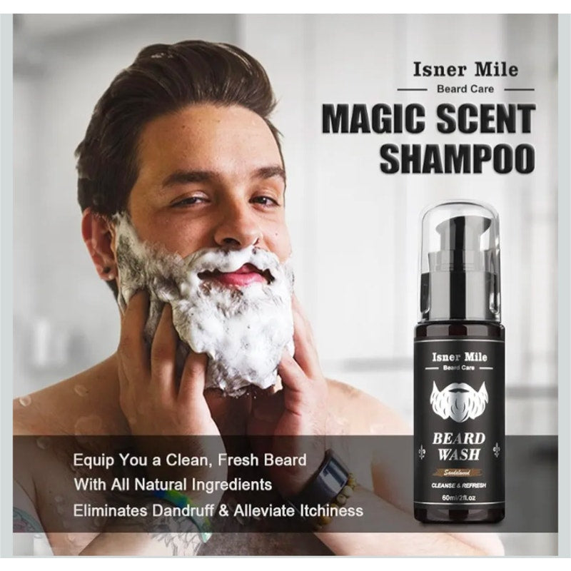 Isner Mile Beard Grooming Kit for Men with bonus extras!