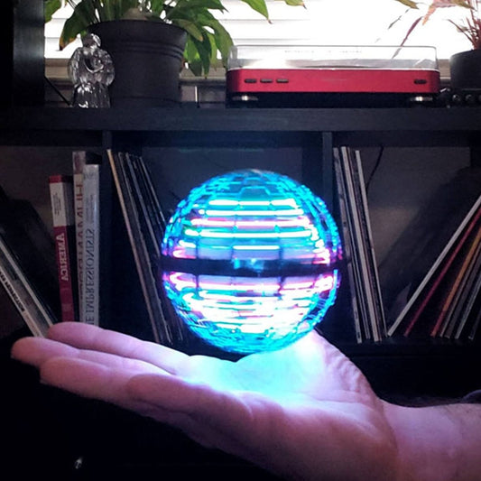 Mini Flying Spinner Ball – Safe Rechargeable Drone Gift for Kids