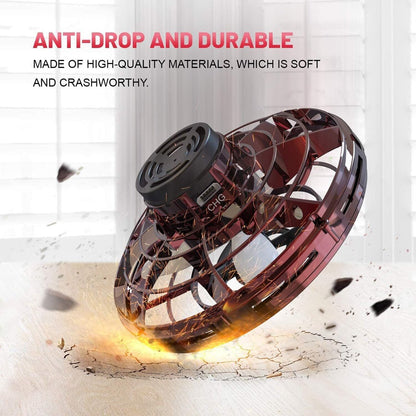 Flying Spinner Toy with LED Lights – Indoor & Outdoor Fun