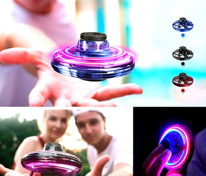 Flying Spinner Toy with LED Lights – Indoor & Outdoor Fun